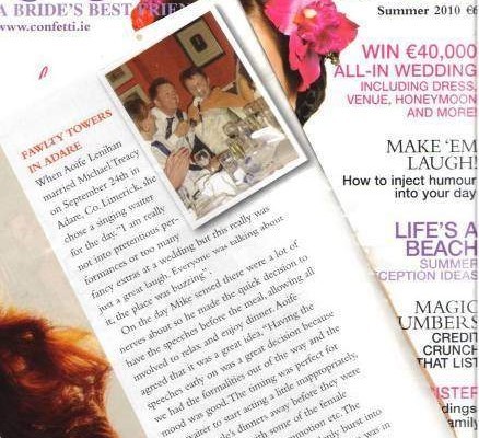Irish Opera Singing waiters in Confetti Magazine Irish Opera Singing waiters in Confetti Magazine